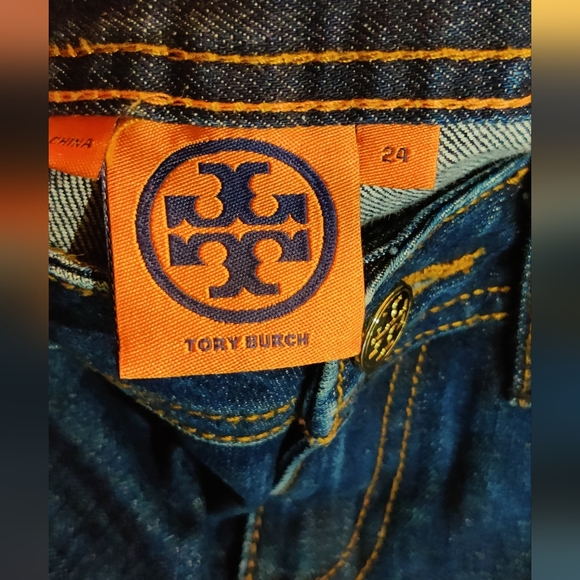 Tory Burch flare denim pants - Picture 3 of 6